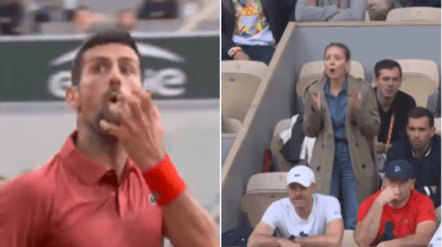 Novak Djokovic rowed with his wife before pulling out of the French Open