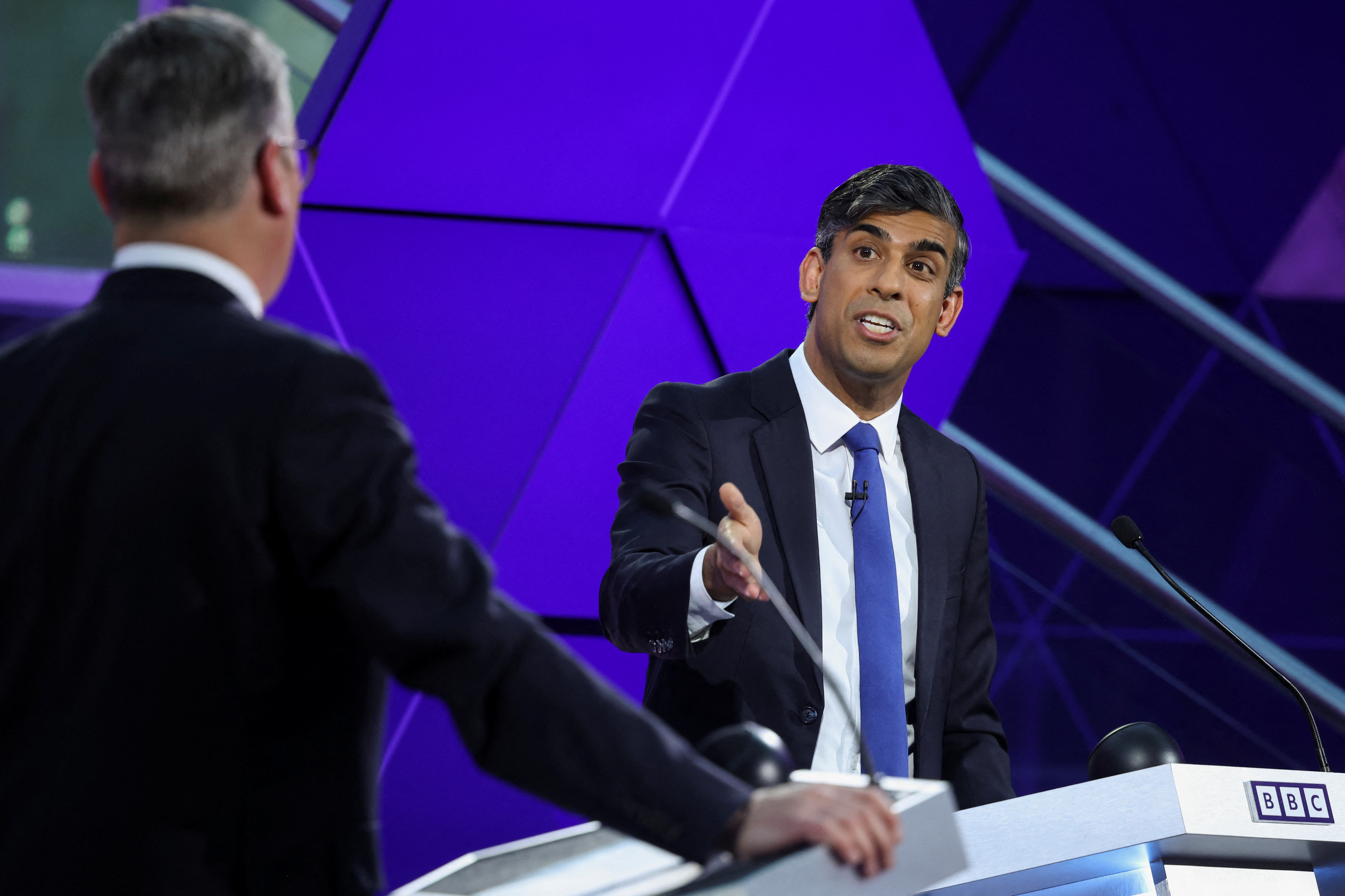 Rishi Sunak called out his opponent on his plan to return illegal migrants to where they come from