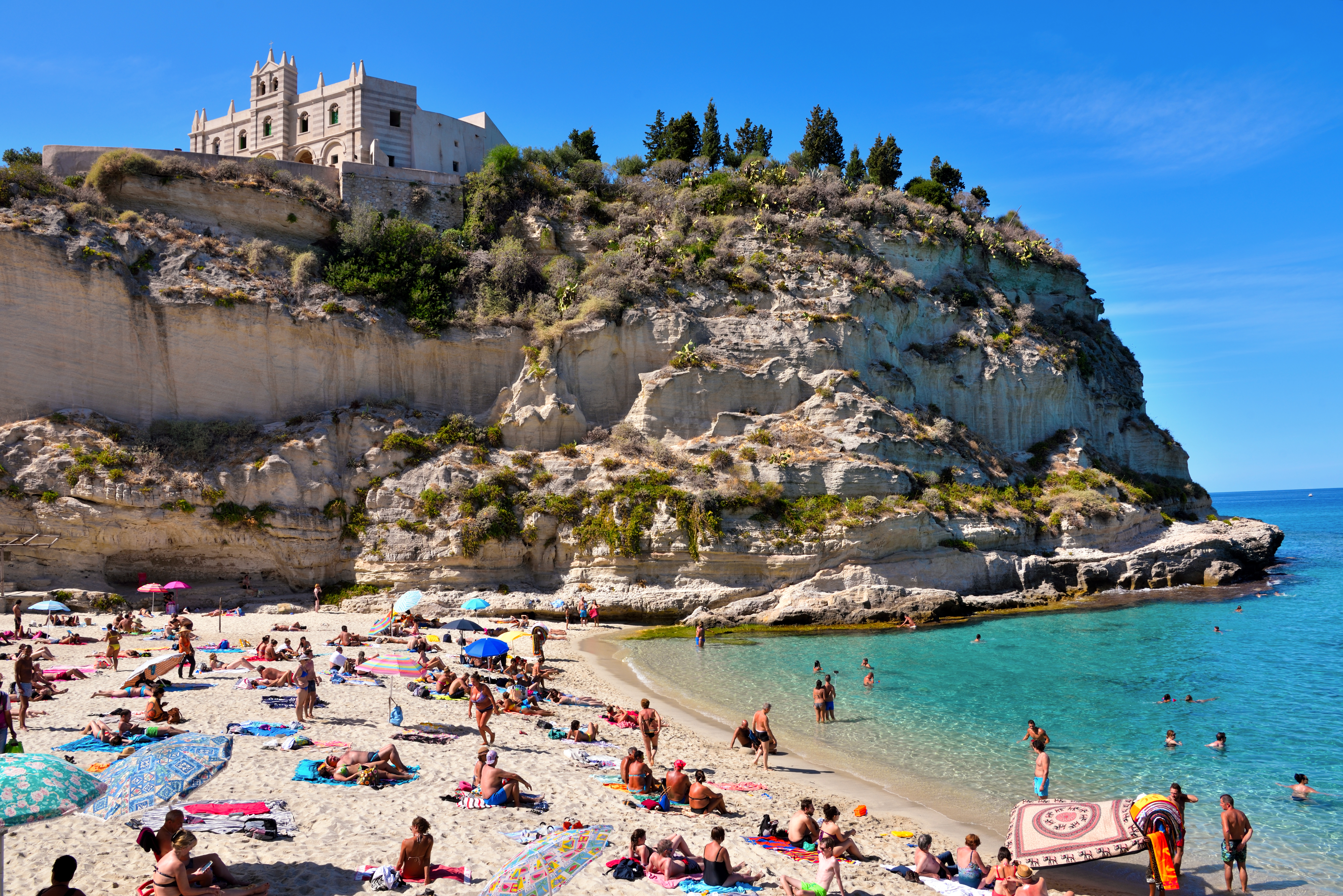 Unwind on the sun-kissed coast of Tropea in Italy