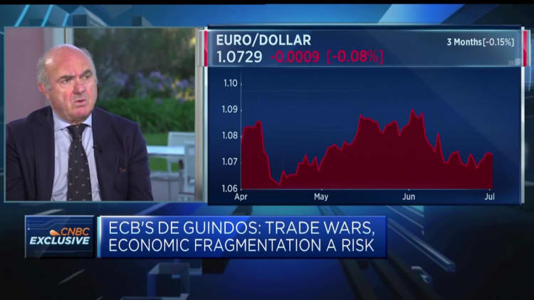 Coming months won't be easy for euro zone inflation, ECB's Luis de Guindos says