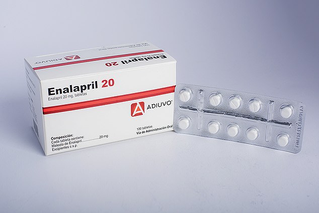 But pharmaceutical companies hope the new mini tablet could be a better alternative to enalapril (File image)