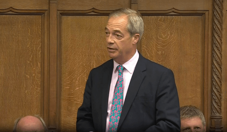 Nigel Farage said Reform UK were "the new kids on the block"