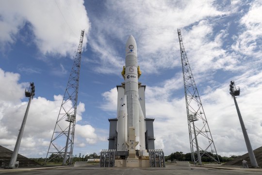 Ariane 6 on the launchpad