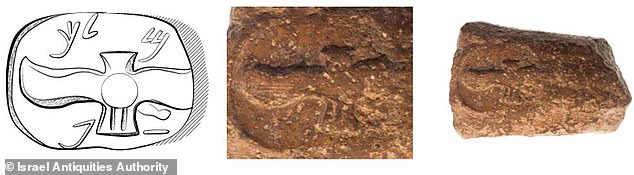 Archaeologists also recovered well preserved pottery, complete with an LMLK stamp on the jar handle which is very rare in the Judah foothills. These markings are ancient Hebrew seals meaning 'of the King'