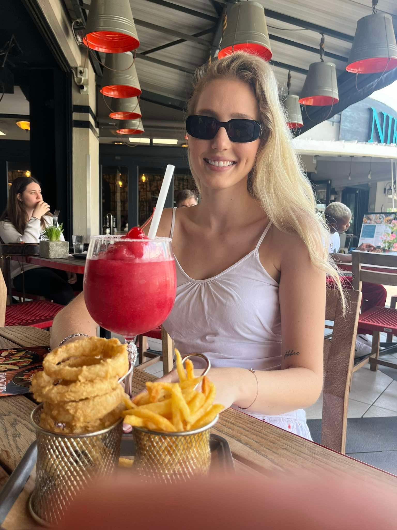 Eating out is cheap as chips and cocktails are £4