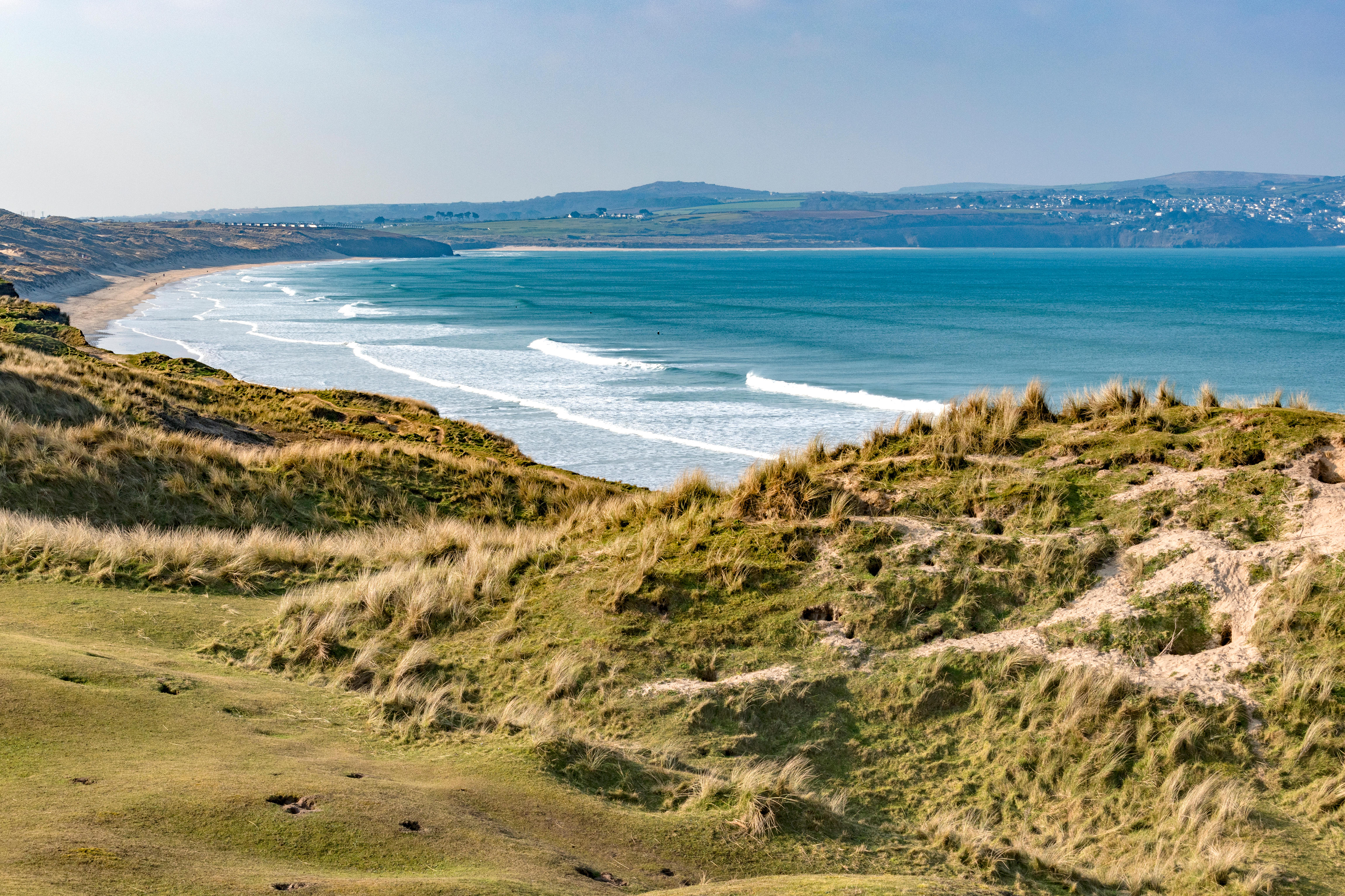 The dunes are SSSI protected, so nothing can be built on them