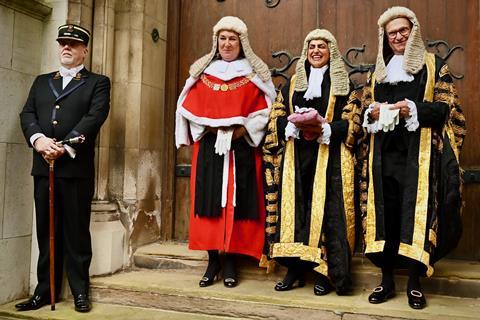 Lord chancellor photocall