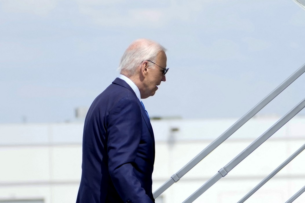 Biden was diagnosed with Covid-19 in Las Vegas