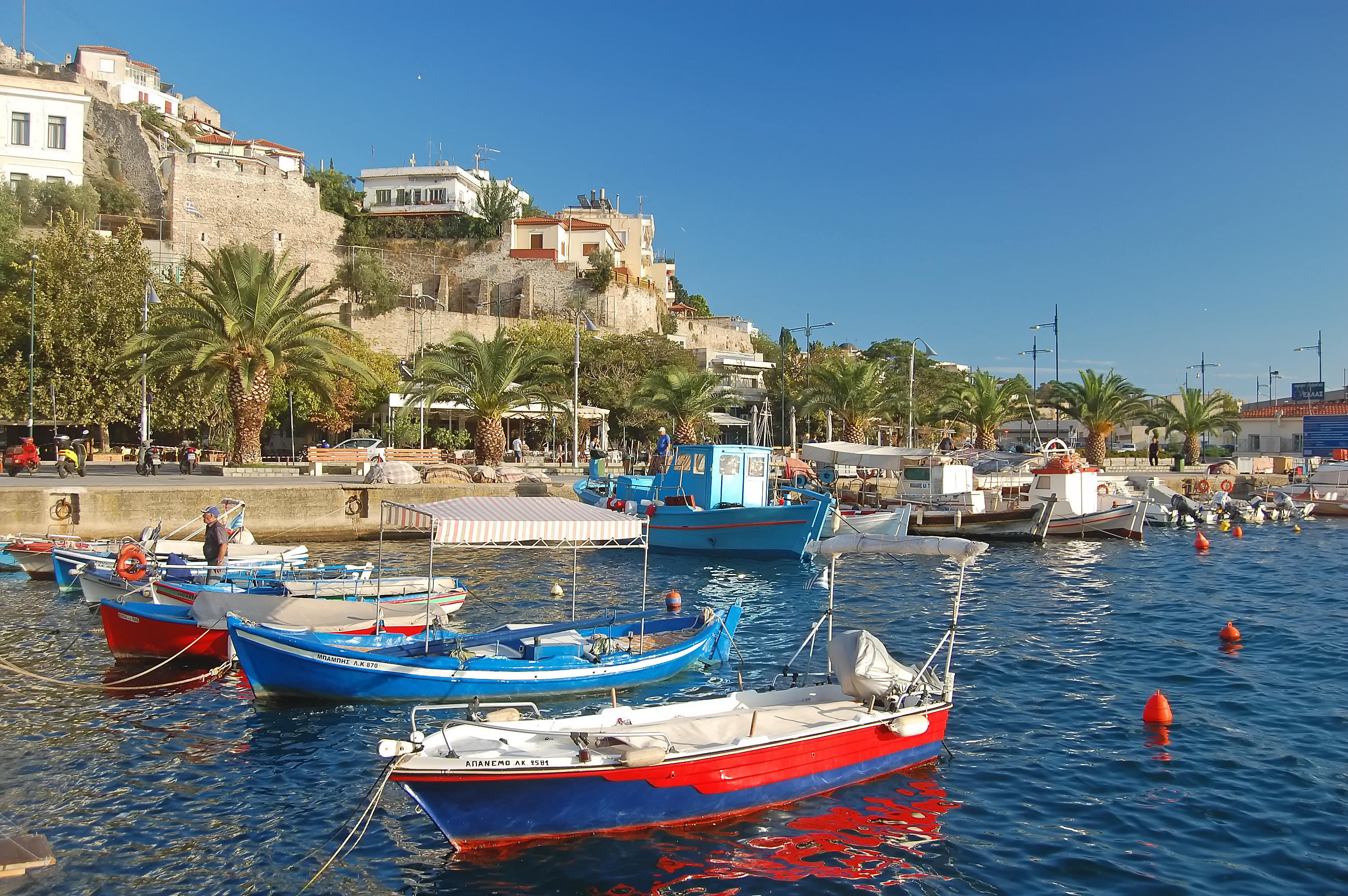 Kavala has been dubbed the "Blue City" thanks to its coastal location