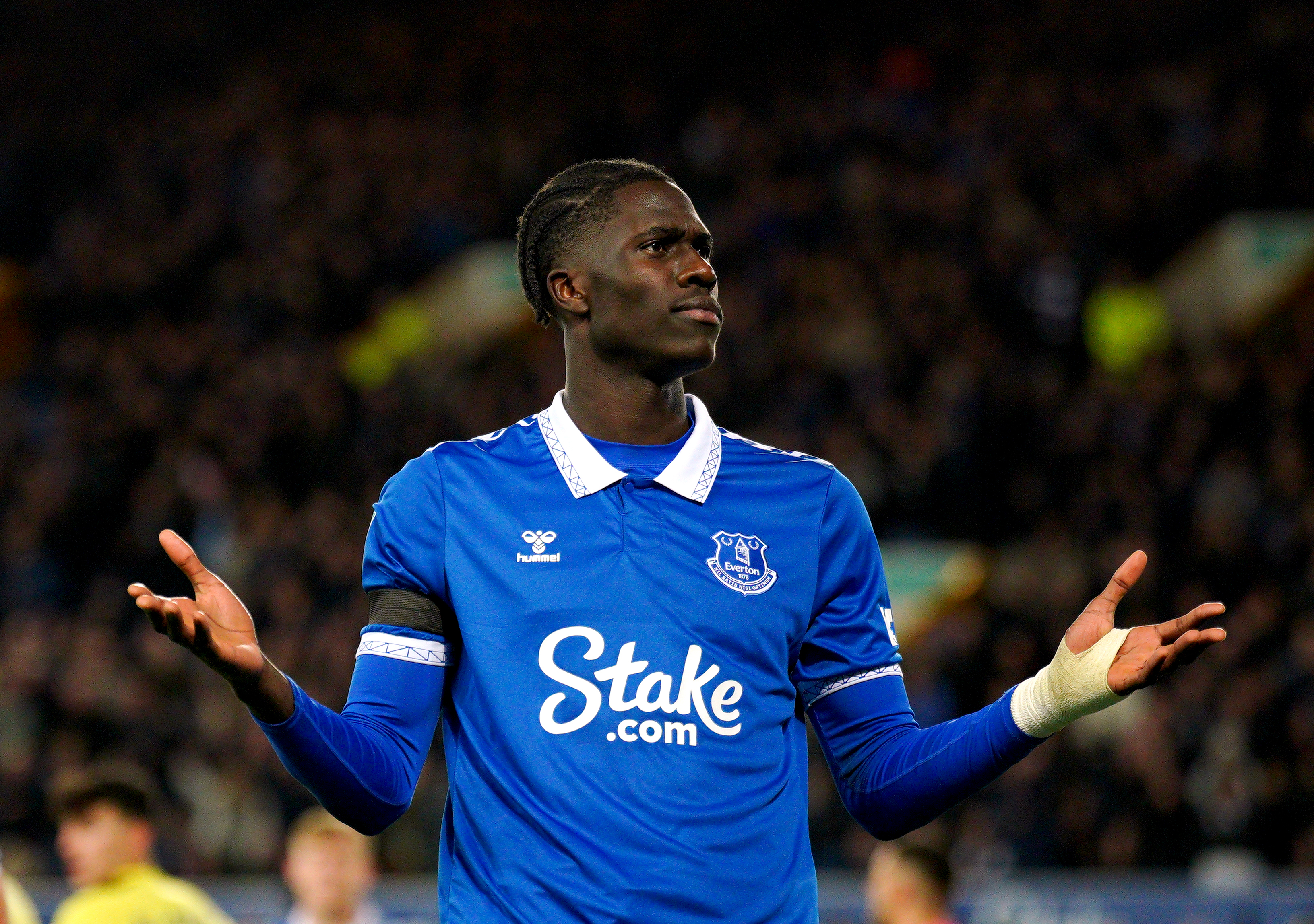 Onana made 37 appearances for Everton last season