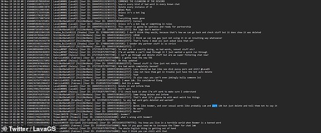 Then on Friday, it appeared that Lava did a U-turn on the statement. 'Based on the recent screenshots and messages, I would like to make a statement about the 'Discord,'' he shared, including a screen shot of the discussion to wipe the severs