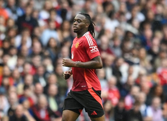 Aaron Wan Bissaka of Manchester United