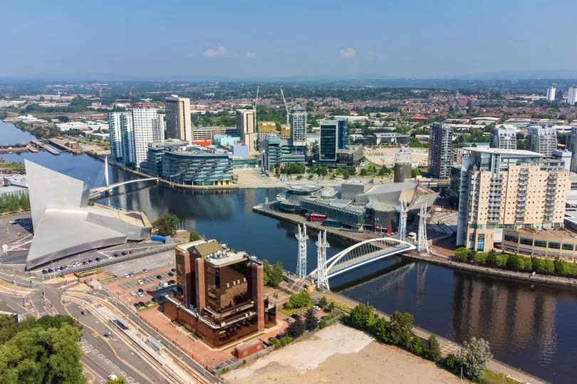 One scammer promoted a flat in Salford Quays which was actually for sale for £335,000