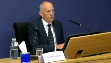 Neil McCausland gives evidence to the Post Office inquiry – watch live