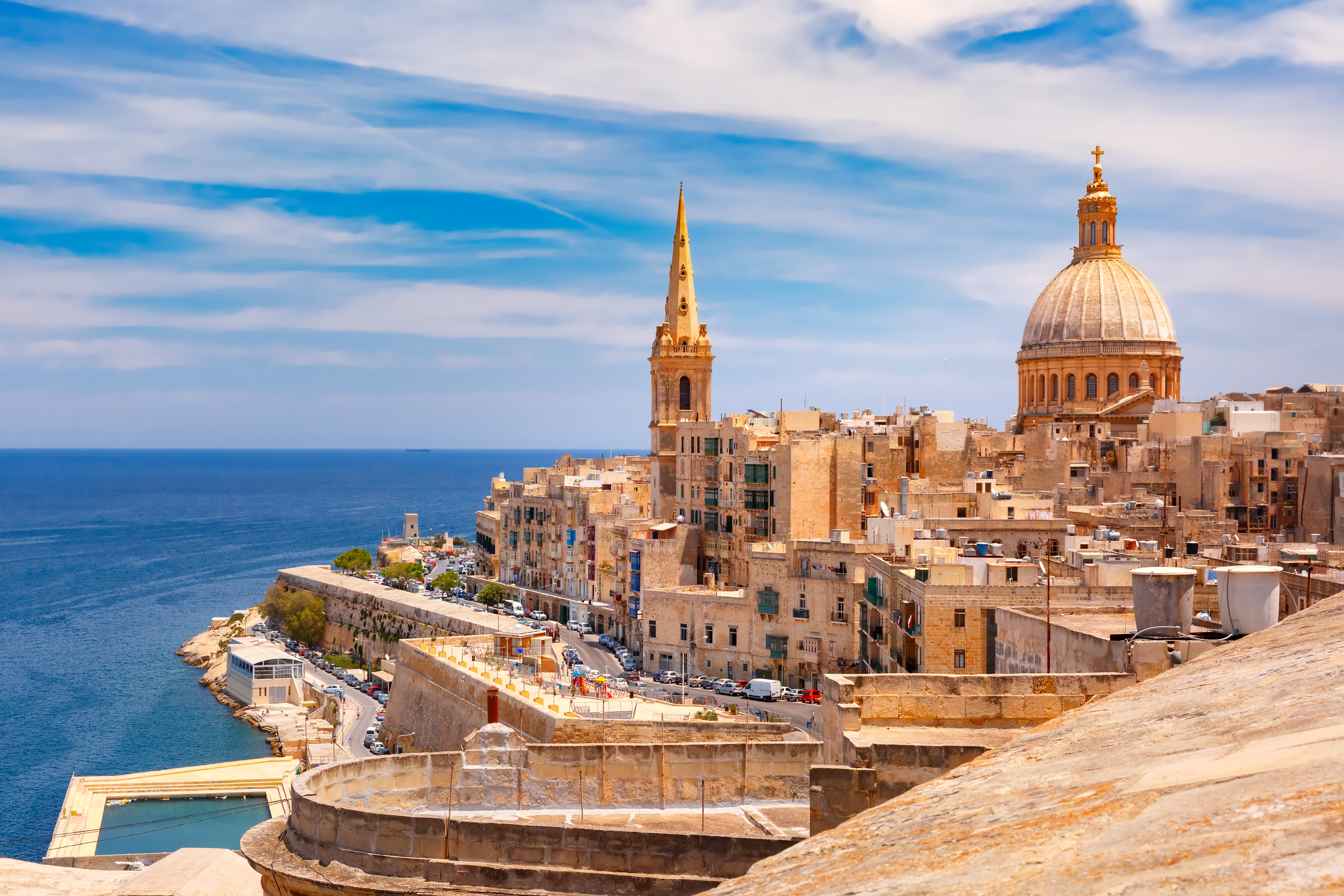 Take a trip to Malta’s pretty coastal capital