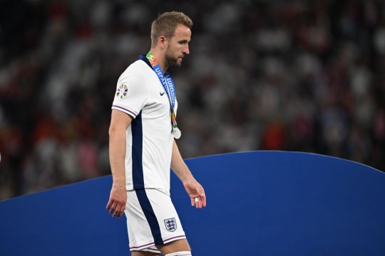 Harry Kane after the Euro 2024 final