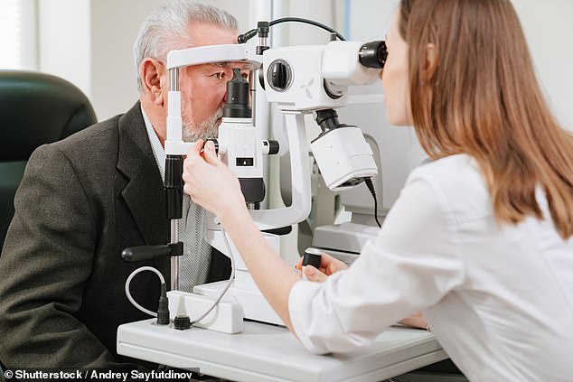 There are currently 613,000 patients on NHS waiting lists for eye care, 15,000 of whom have been waiting more than a year