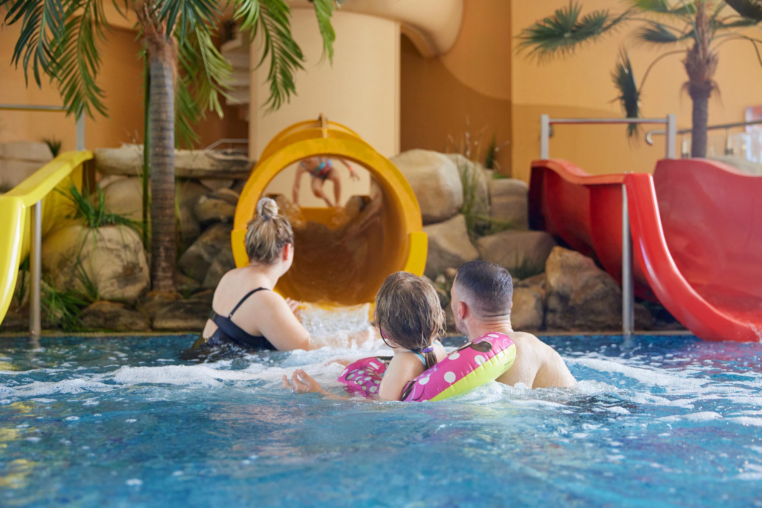 The main swimming pool at the Butlin's resort in Skegness reopened earlier this week