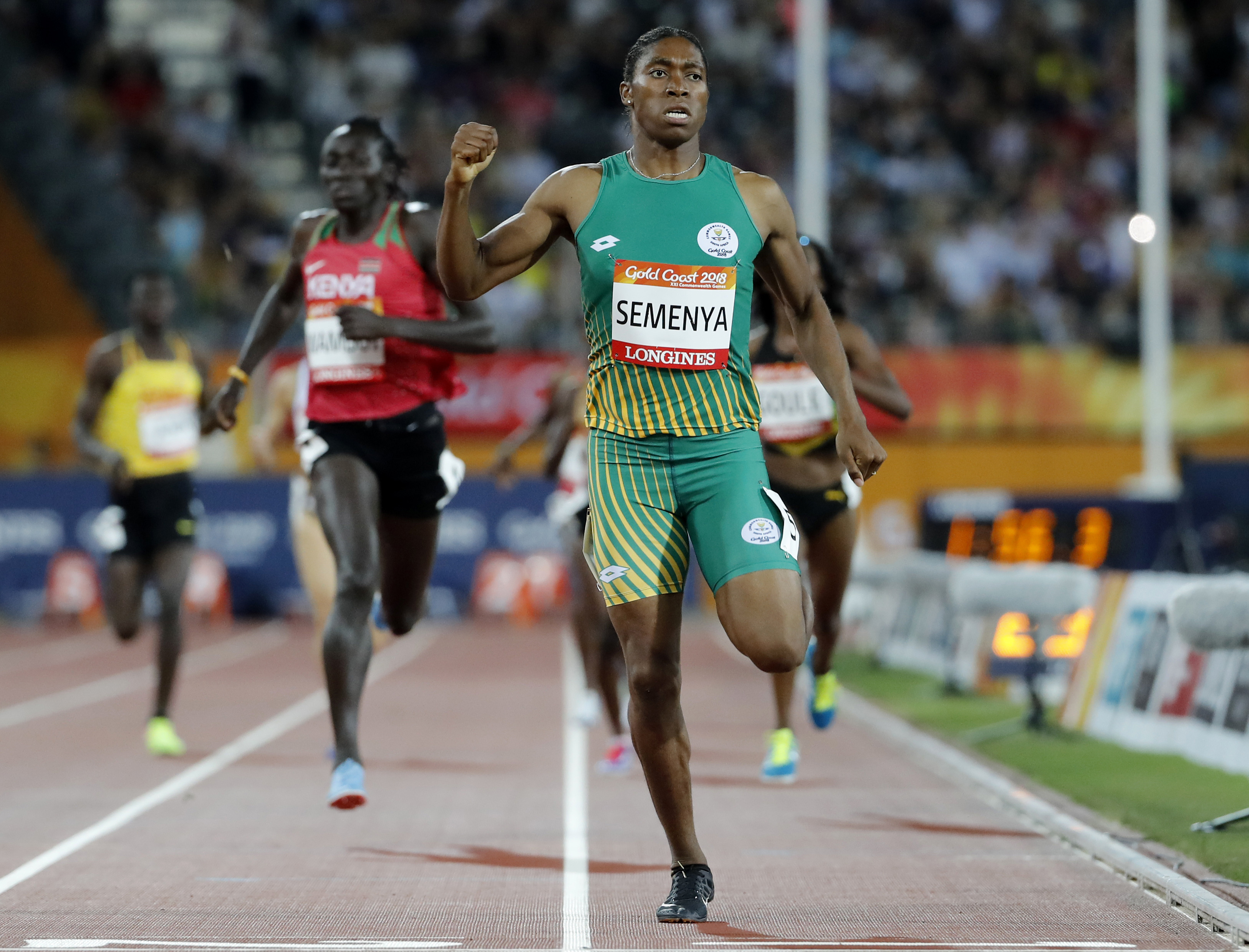 South African sprinter Caster Semenya came under fire in the 2010s for having especially high testosterone levels for a female athlete