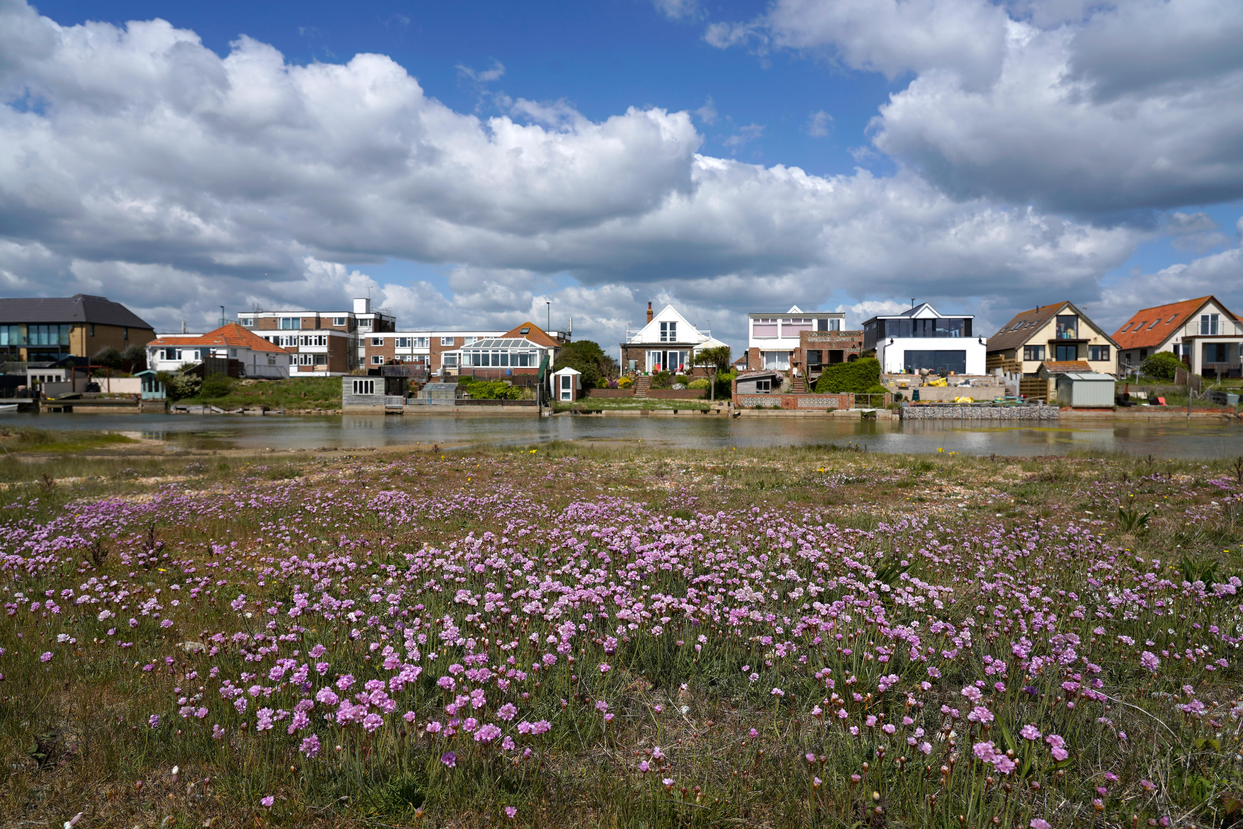 The village's lagoon is popular with wildlife lovers