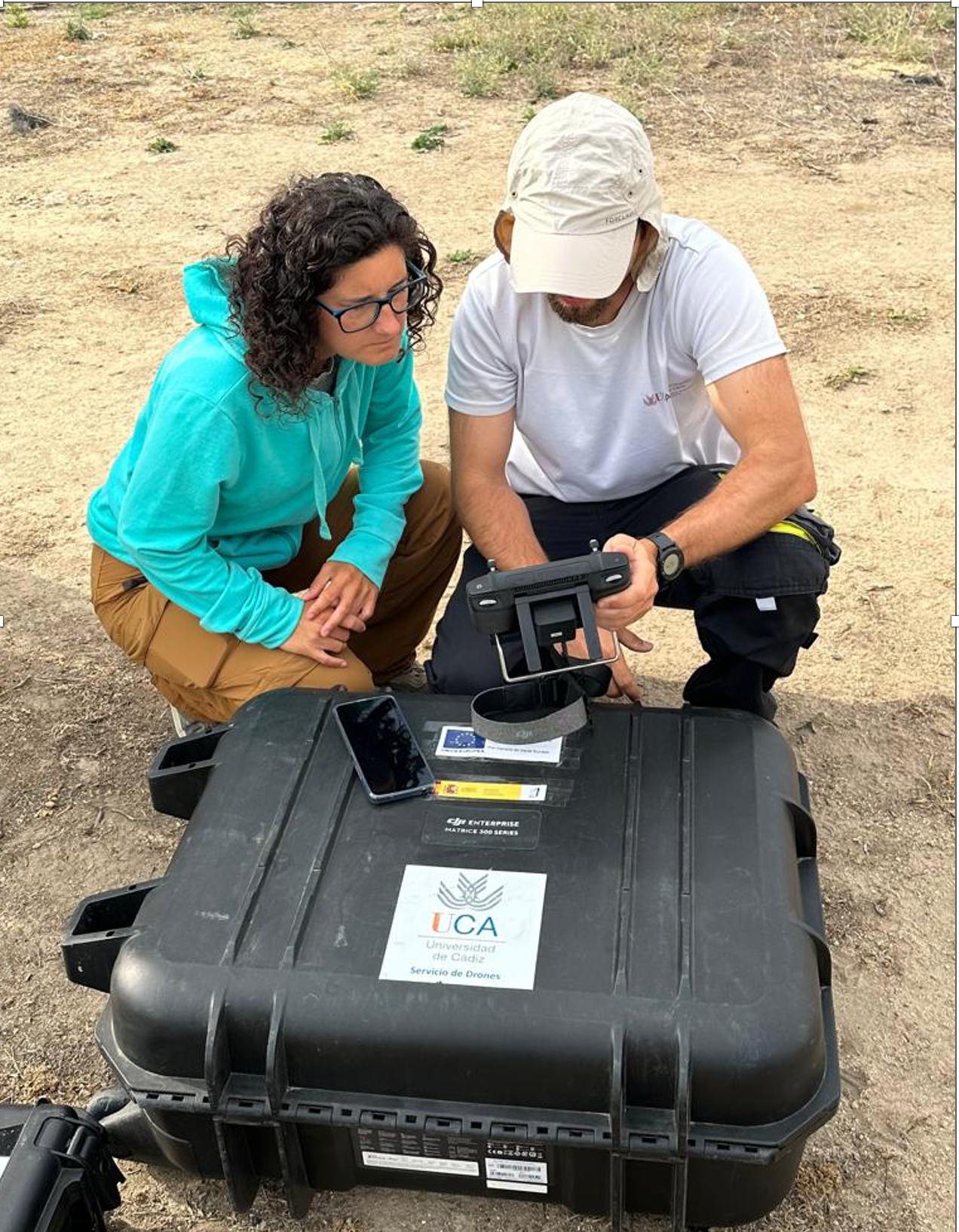 Professor Macarena Lara lead the excavation in El Cañuelo using cut-edge technology