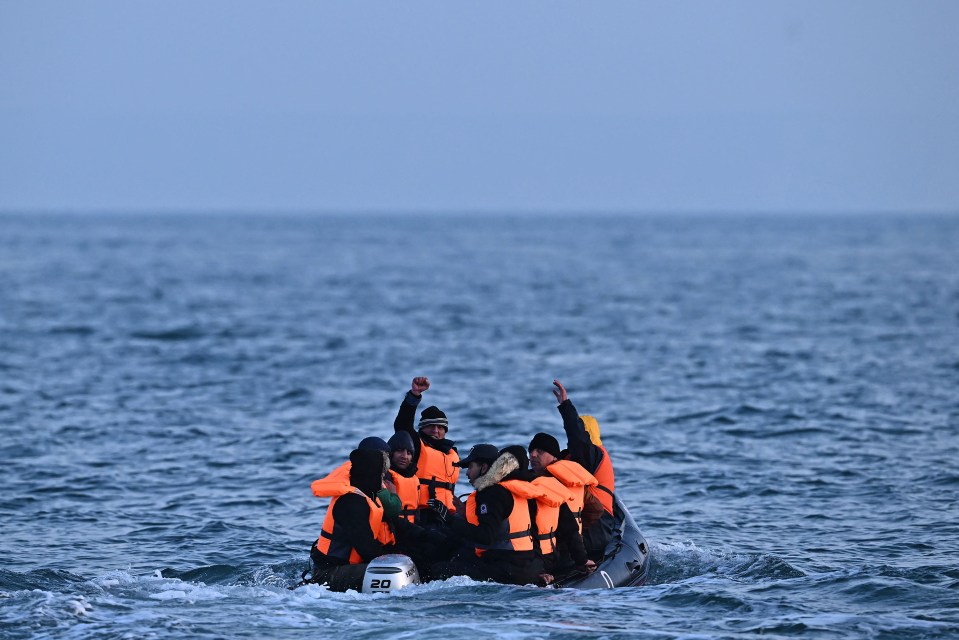 Another 206 people crossed the Channel in three boats on Monday — an average of 69 migrants a dinghy