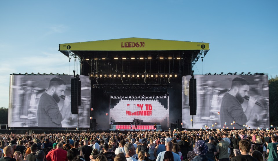 More than 90,000 music lovers are due to attend the Leeds Festival