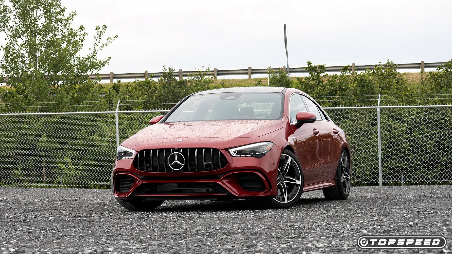 2024 Mercedes-AMG CLA 45 Front Three Quarter TopSpeed