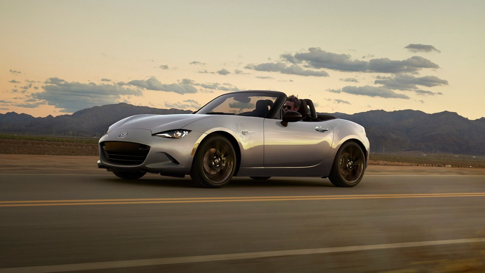 Light Gray 2024 Mazda MX-5 Miata