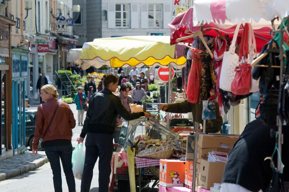 The markets are one of the main draws for people to the Orne region