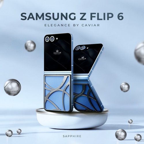 Caviar unveils custom Samsung Galaxy Z Flip6 inspired by Tennis-core style to celebrate the US Open