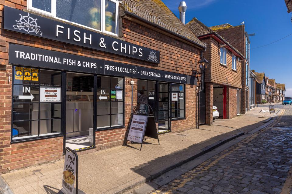 Sandy's FIsh & Chips was named one of the best chippies in the UK