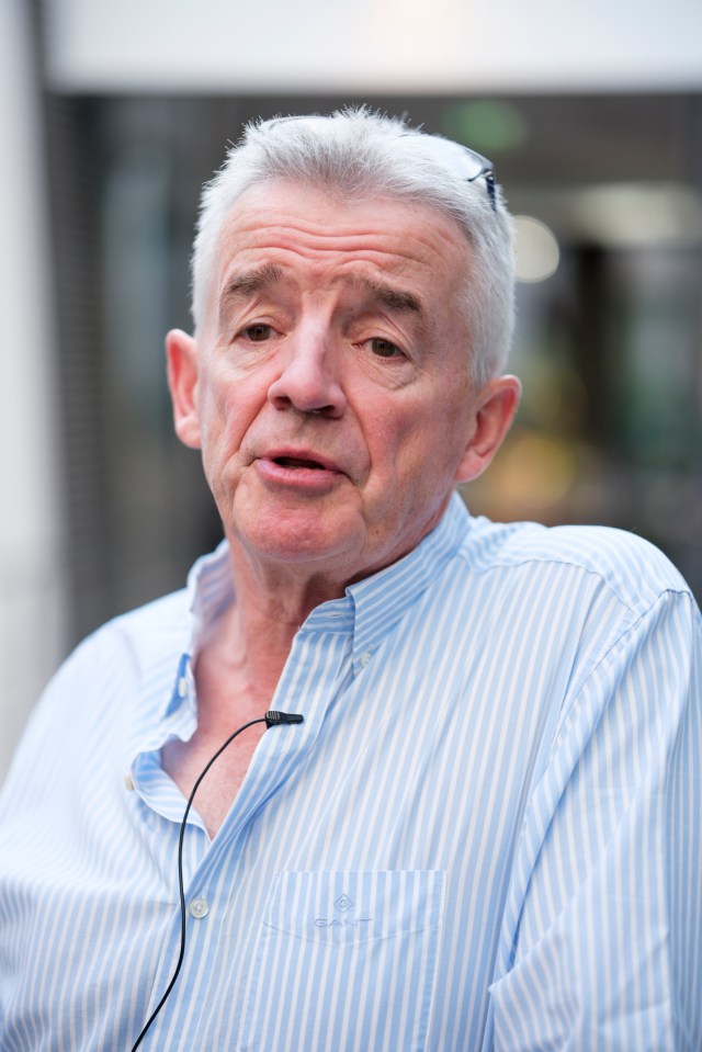 Michael O’Leary suggested limiting alcohol consumption before boarding to help reduce the rising number of in-flight assaults