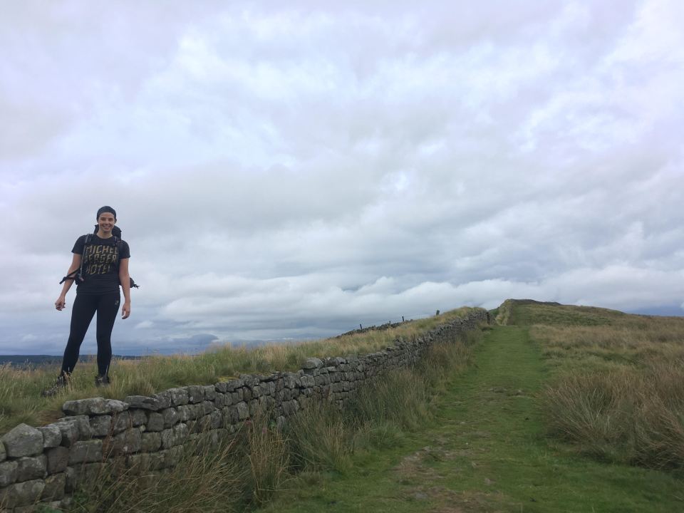 Caroline McGuire took on Hadrian's Wall - and she explains why September is the best time to tackle the challenge