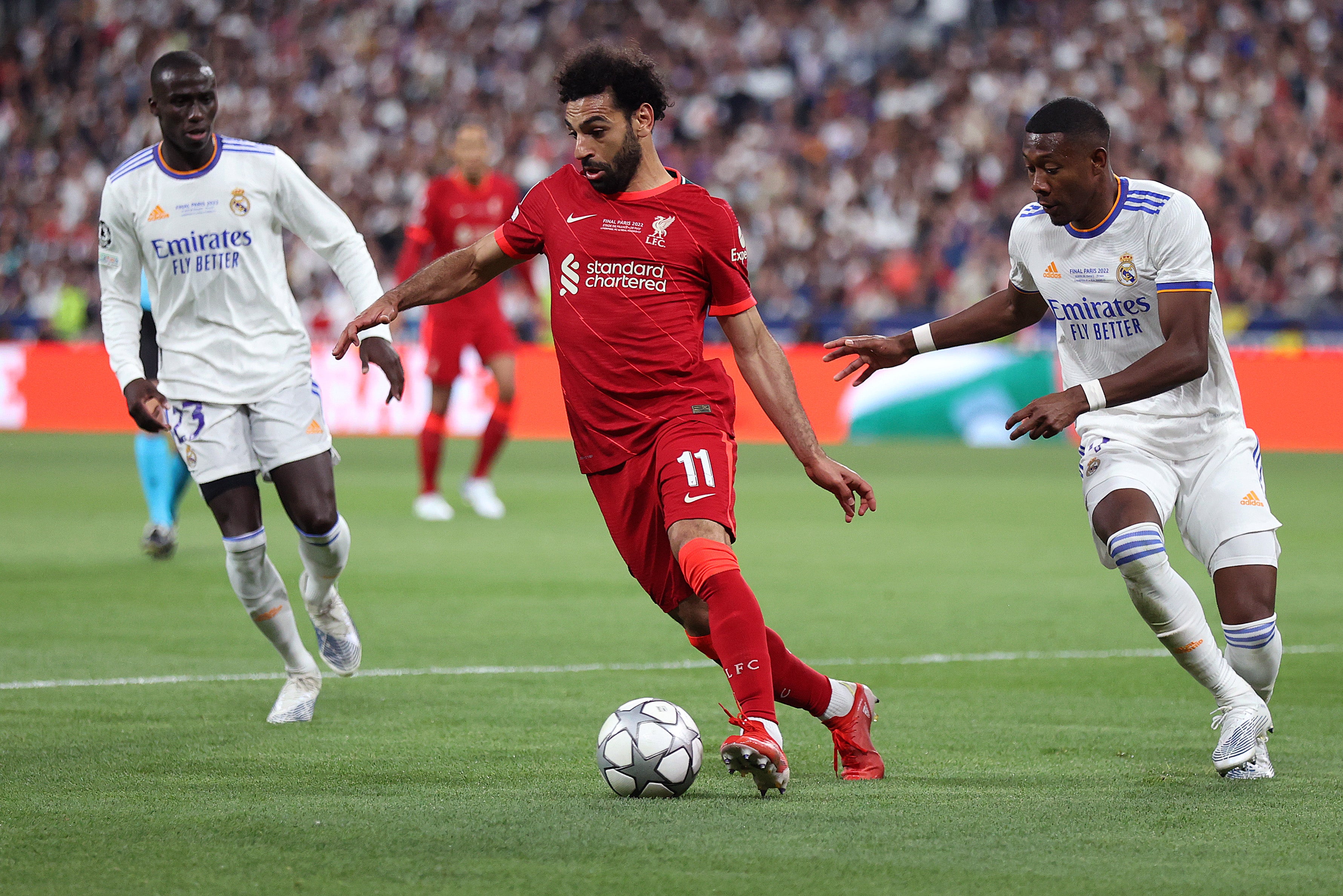 Liverpool face Real Madrid in a repeat of the 2022 Champions League final