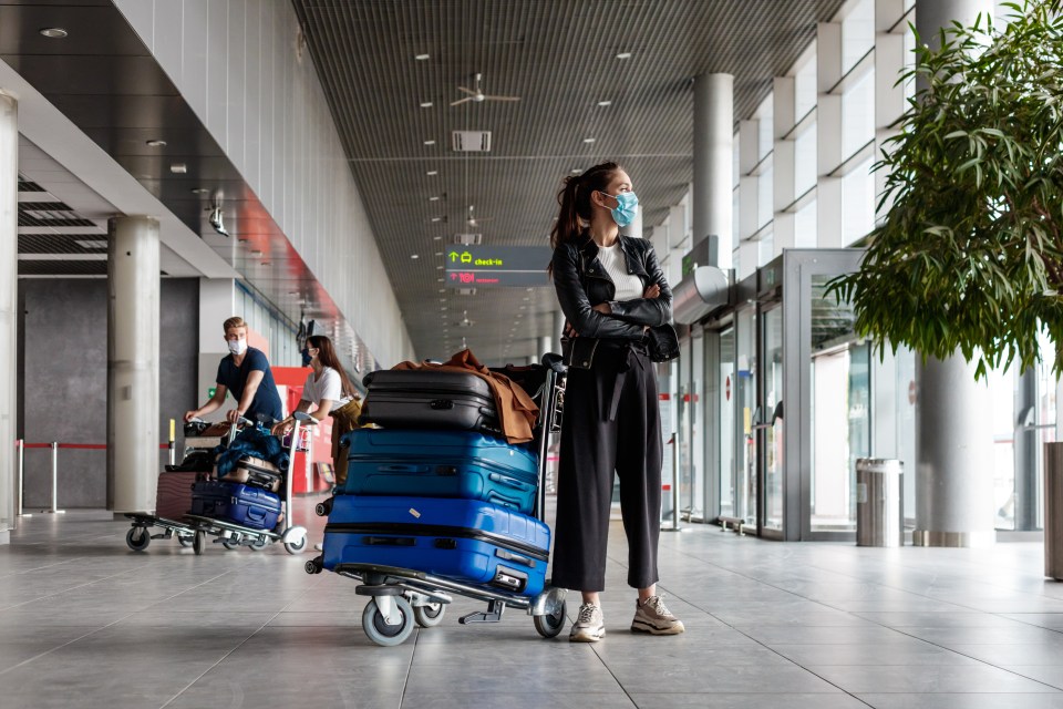 You could be making an easy mistake that might see you lose your luggage (file image)