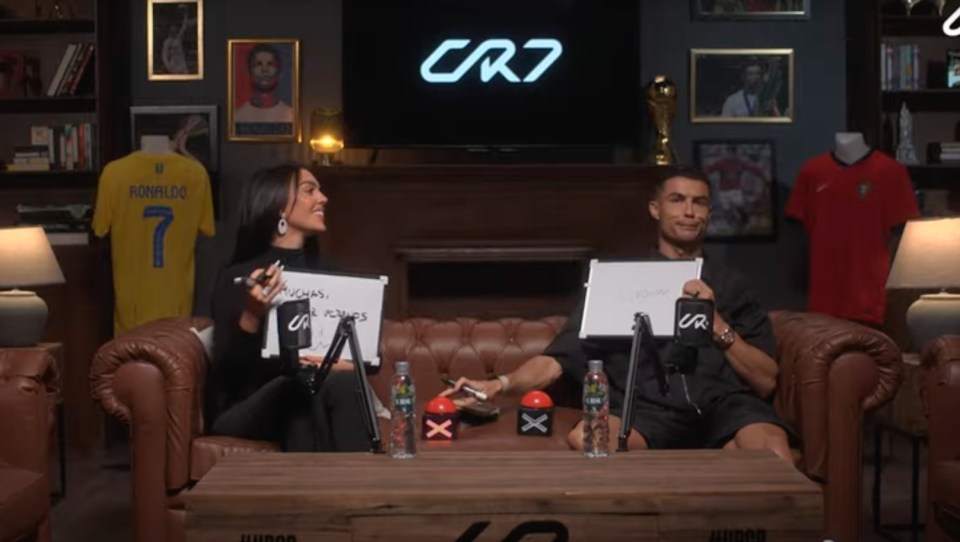 Fans were baffled by the trophy in the background of Cristiano Ronaldo's YouTube video