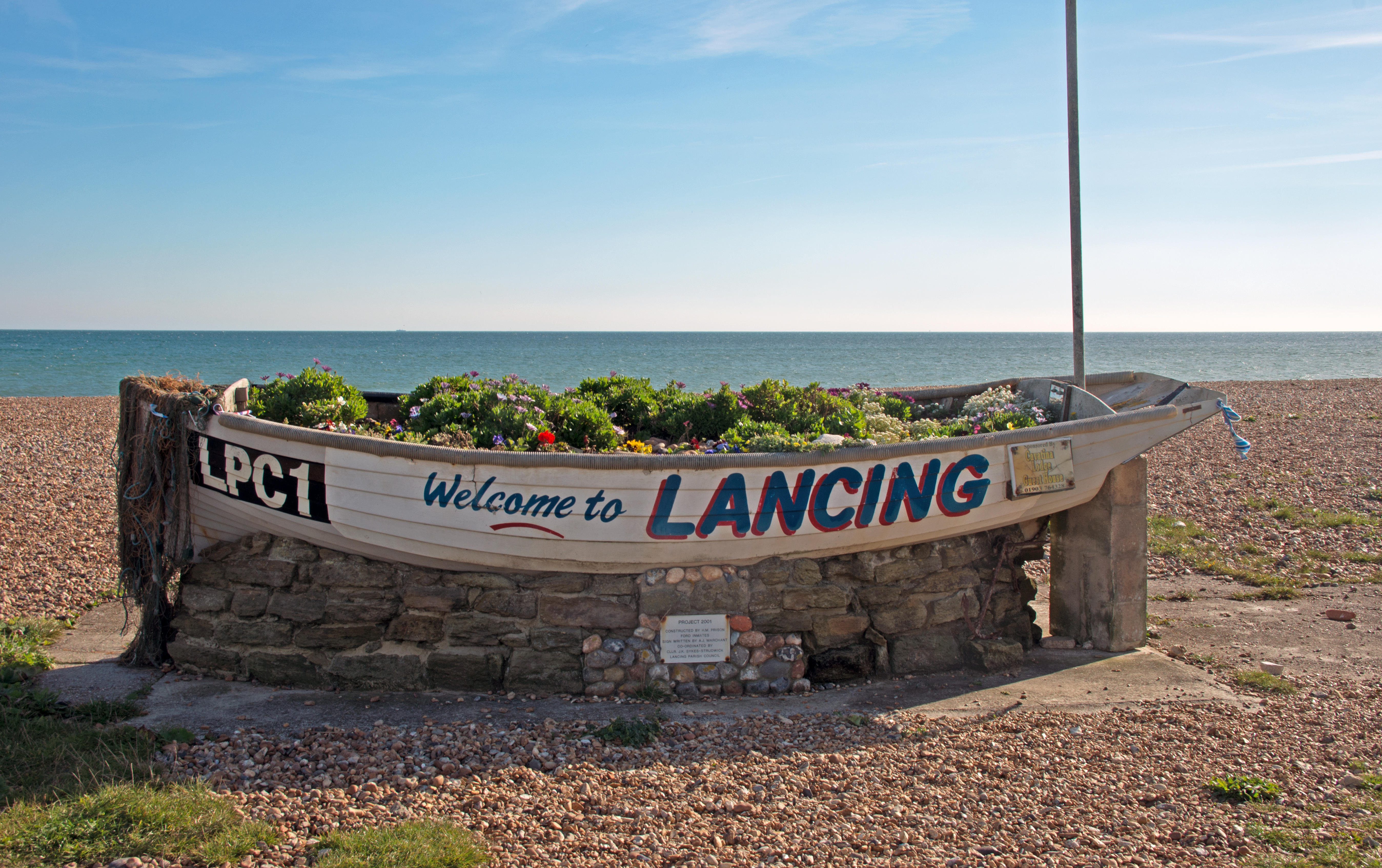 The UK's biggest village is larger than some towns - and is right on the beach