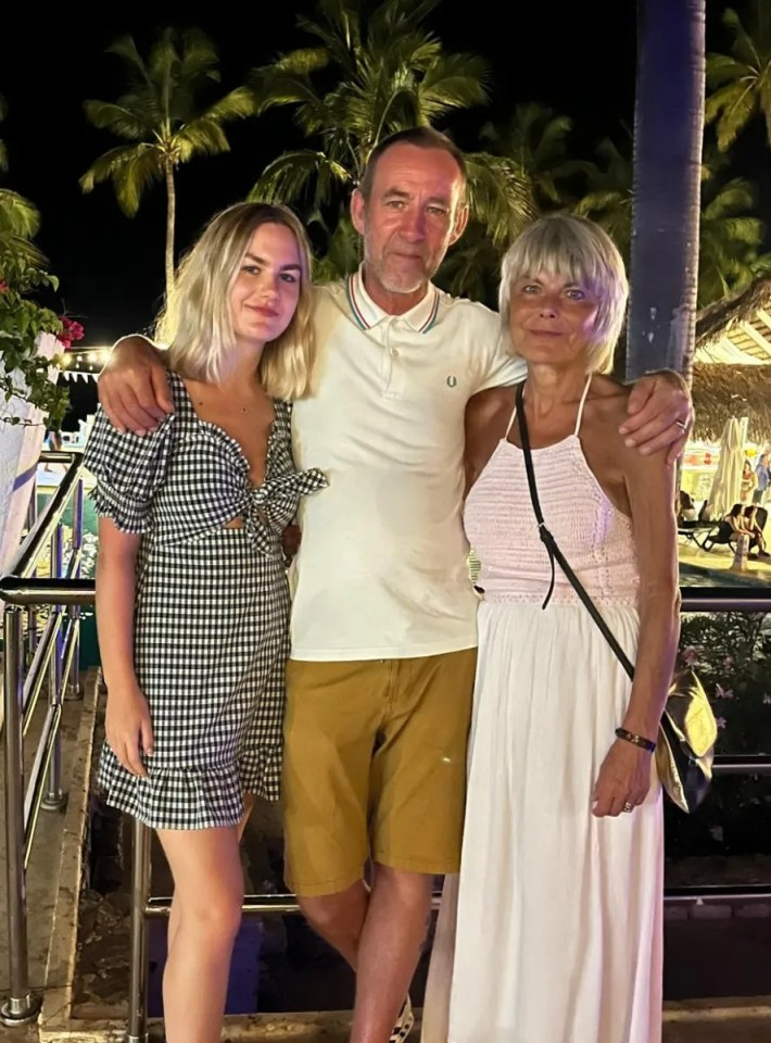 A family's holiday in the Caribbean was ruined when they contracted parasitic worms