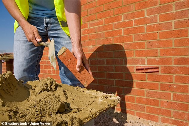 Building upwars: Shares in Britain's housebuilders rose on fresh hopes that the housing market will become red-hot once again