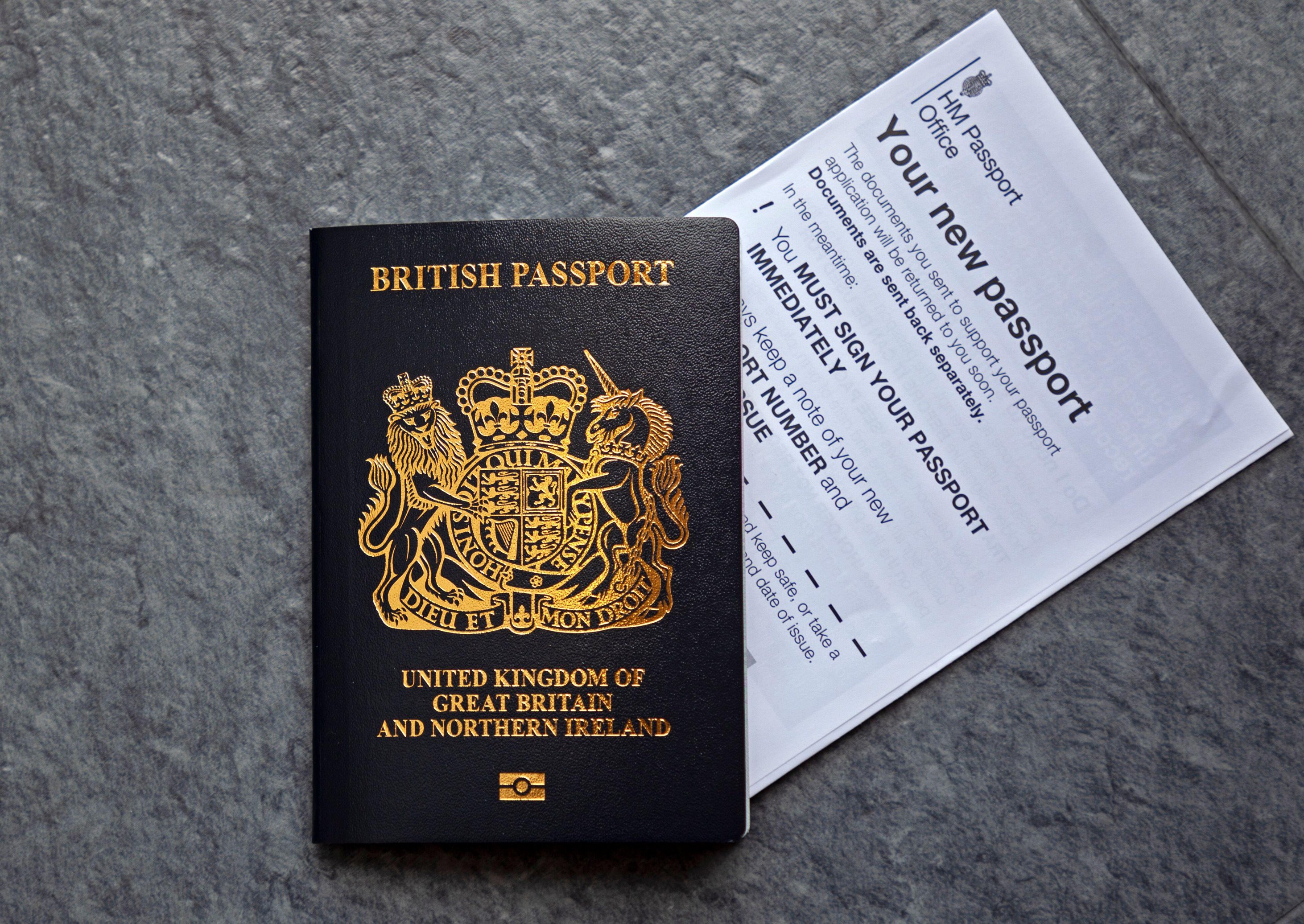 Brits should renew their passports before they book their holidays