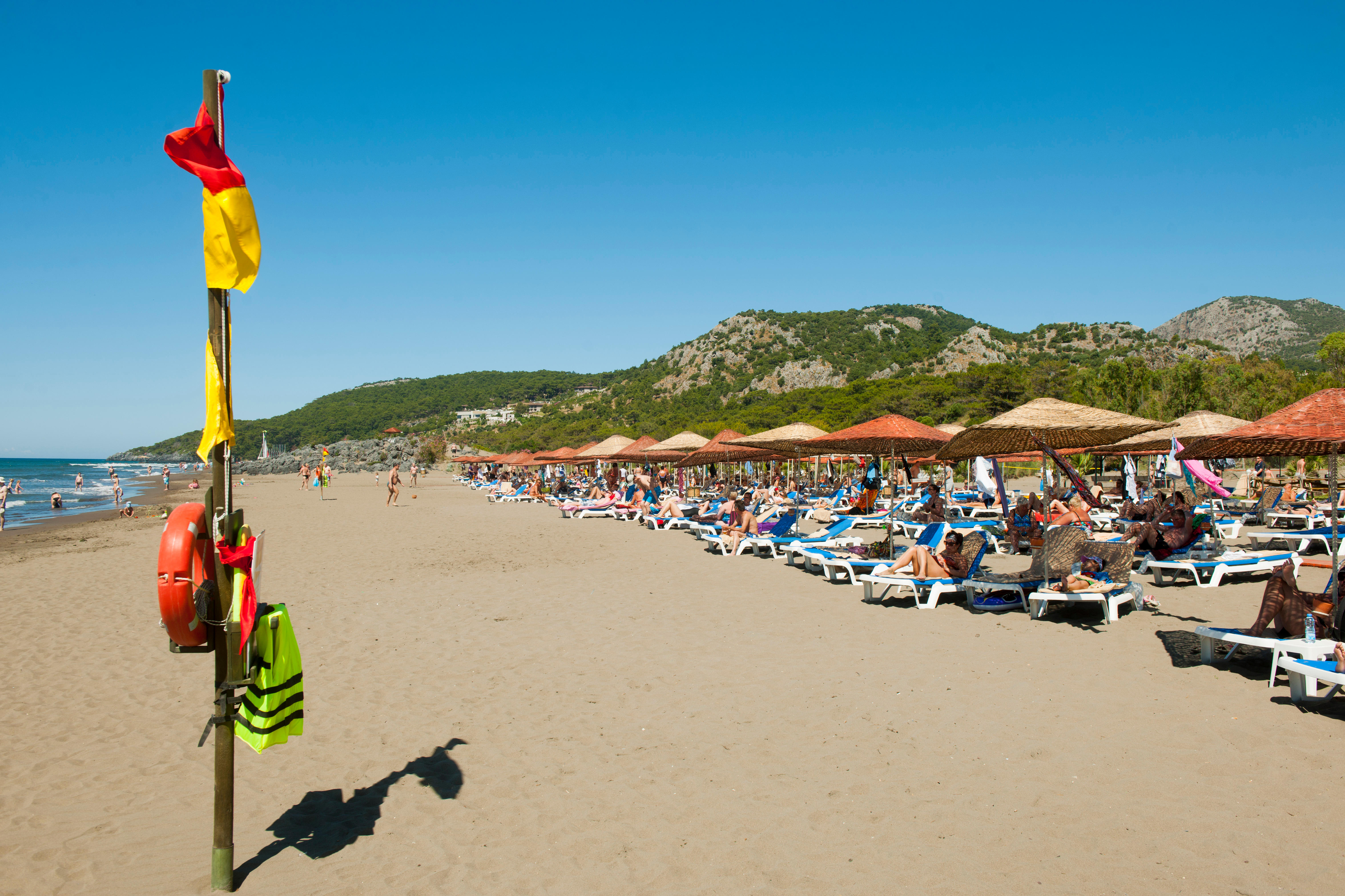 The resort is famed for its golden beaches