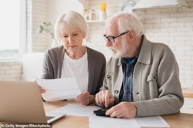 Savers' pension funds and investments took a hit as global stock markets fell sharply over fears of a US recession (stock image)