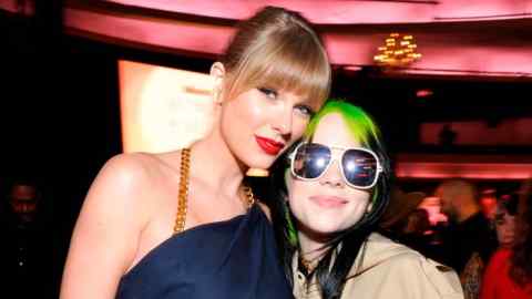 Taylor Swift and Billie Eilish