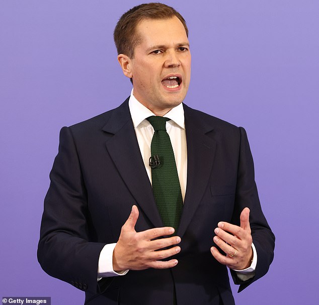 Tory leadership contender Robert Jenrick, pictured at the beginning of this month, has revealed how he took weight-loss drug Ozempic 'for a short period of time'