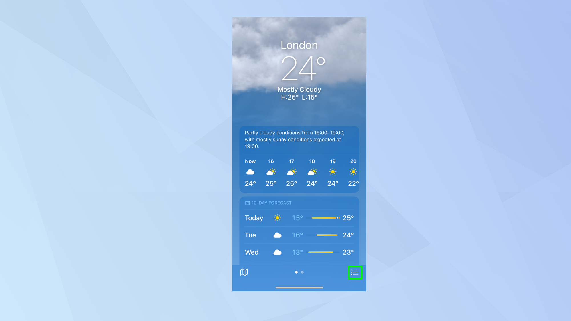 How to set up rain alerts in Apple’s Weather app