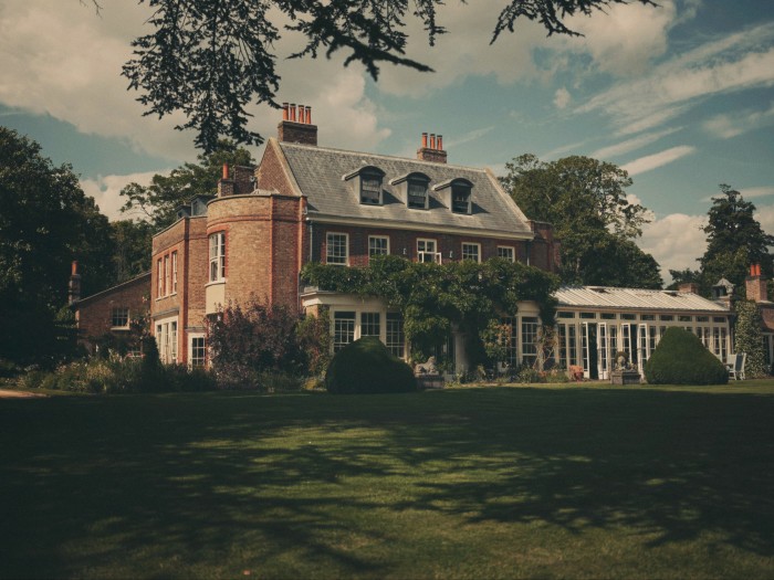 Lebedev’s home, 18th-century Stud House in Hampton Court Park