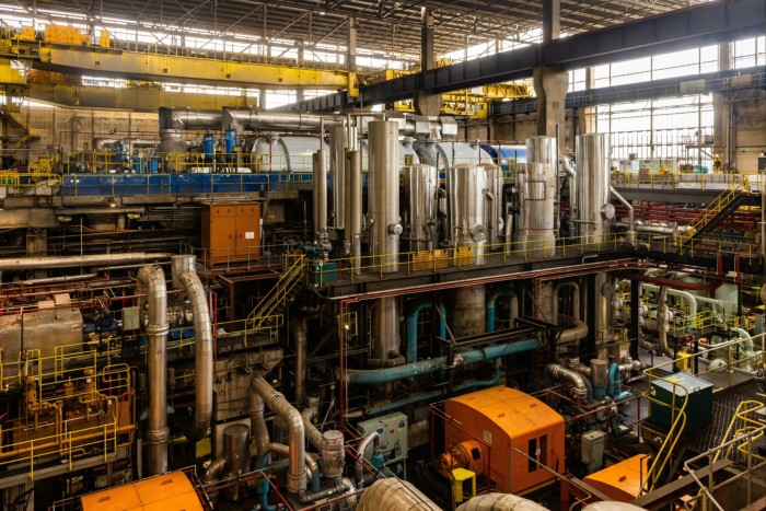 The Turbine hall at Ratcliffe-on-Soar power station