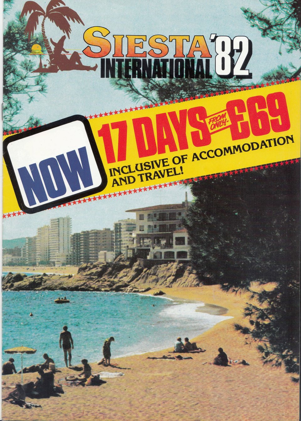 Siesta Holidays brochure from 1982