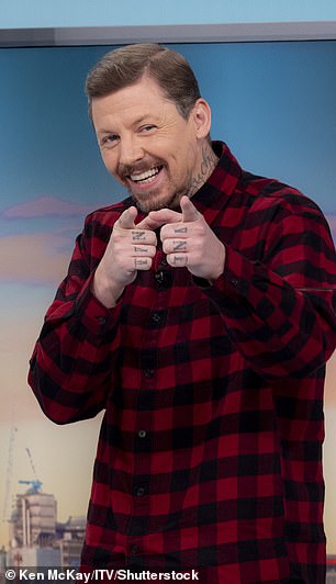 Despite always rocking a cool and casual style, Pro Green — whose real name is Stephen Manderson — sported a less polished look before hitting the big time. Pictured, Professor Green in August